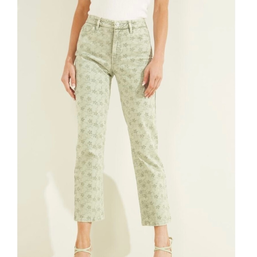 Guess Jeans - 1981 Eyelet Straight Jeans - Size 24